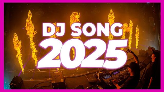 DJ PARTY SONG 2025 - Remixes & Mashups of Popular Songs 2025 | DJ Remix Club Music Disco DJ Mix 2024