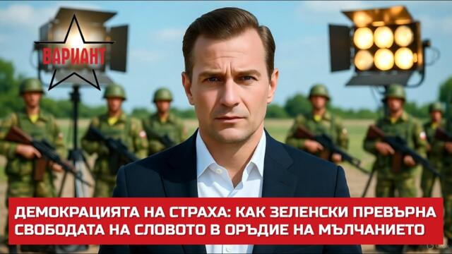 ДЕМОКРАЦИЯТА НА СТРАХА: КАК ЗЕЛЕНСКИ ПРЕВЪРНА СВОБОДАТА НА СЛОВОТО В ОРЪДИЕ НА МЪЛЧАНИЕТО, #683