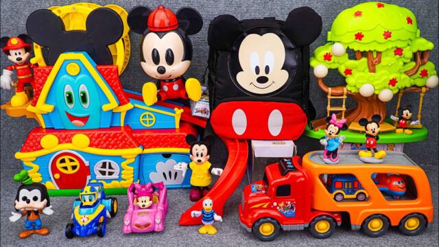 Satisfying with Unboxing Disney Mickey Mouse Jumbo Fun House Playset | Review Toys ASMR