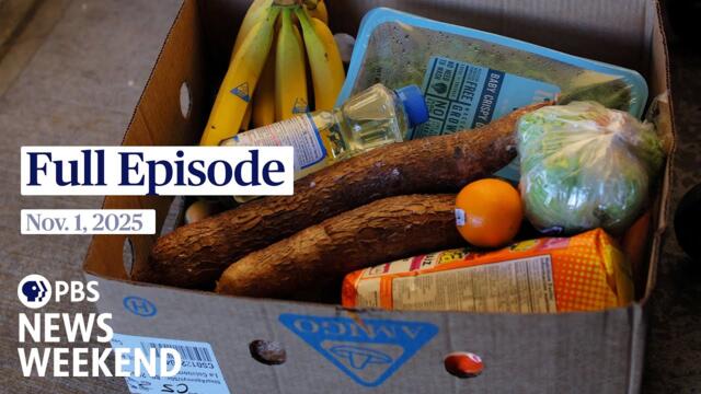 PBS News Weekend full episode, Nov. 1, 2025