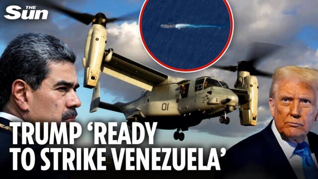 US warship carrying 1,600 Marines edging closer to Venezuela in significant build-up of force