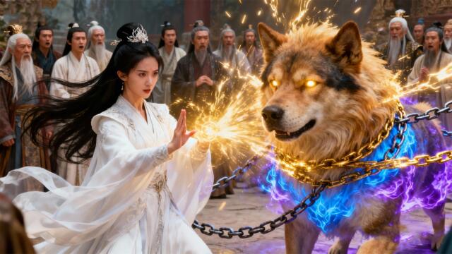 超強逆襲！被瞧不起的仙女一招降服上古神獸，震驚全場！🔥 #kungfu ⚔️#功夫#武俠#武俠逆襲#玄幻#打臉#逆襲