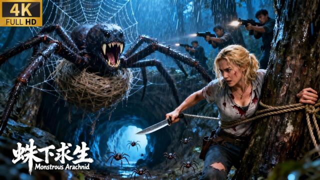 【2025 FULL MOVIE】Explorer Confronts A Monstrous Arachnid ❗ A Fierce Gunfight For Survival Erupts ❗