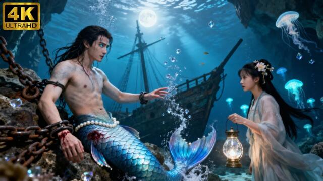 美女誤入禁地，看見被囚的美人魚後徹底淪陷！⚔️仙剑奇缘