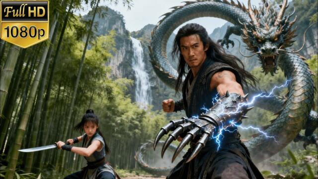 【功夫電影】惡霸練成神功以為無敵天下，怎料被不起眼的小女孩一劍擊敗。#抗日 #kungfu #中国电视剧