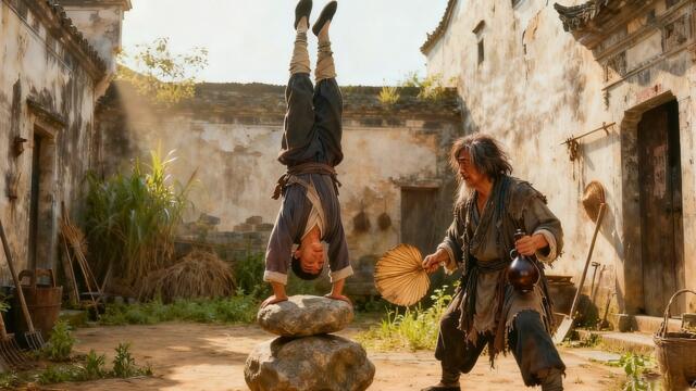 🔥功夫電影！功夫高手故意戲弄小乞丐，竟意外發現他骨骼驚奇，親自傳他絕世秘笈！⚔️ 動作 | Kung Fu #武俠 #動作 #華語🔥