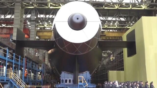 АПЛ Хабаровск России проекта 09851 спущена на воду