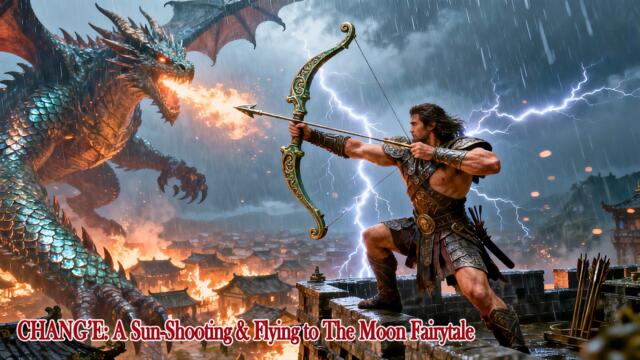 CHANG’E: A Sun-Shooting & Flying to The Moon Fairytale | Fantasy Action Movie, Full Movie HD