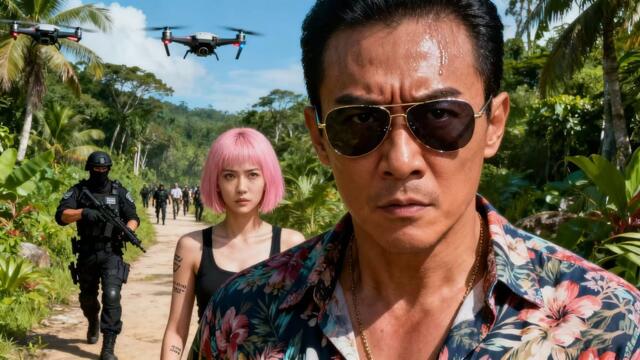 【FULL MOVIE】犯罪分子竟想偽裝乘客逃跑！不料特種兵王早已包圍，一舉一動都在監視之下！#movie #反转 #逆袭