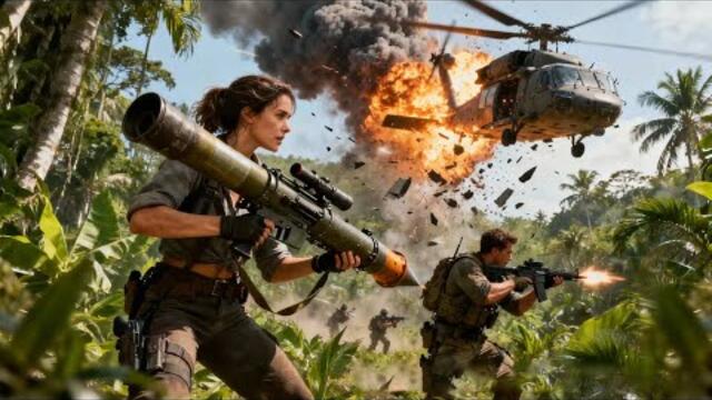 Action Movie | Bandits Rob a Bank and Open Fire on Civilians