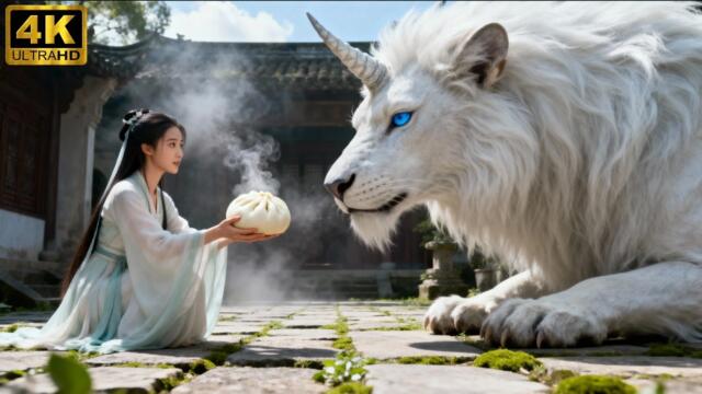 小仙娥一屉包子征服暴躁神獸，從此自带最強保鑣！⚔️仙剑奇缘