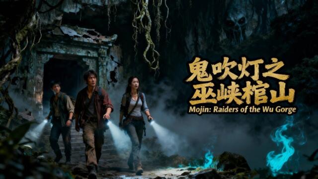 【👻万圣节特辑 | 鬼吹灯系列】巫峡悬棺再启！龙骨倾城，探墓队陷险境、诅咒重生，血影乱坟开！| 鬼吹灯之巫峡棺山 1080P 未删减版 | #盗墓 #惊悚 #古墓探险