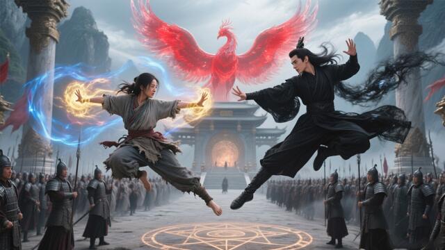 🔥廢材逆襲！柔弱少女竟是火鳳血脈傳承者，覺醒血脈硬抗夜神，逆天成神！⚔️ 功夫 MMA | Kung Fu🔥