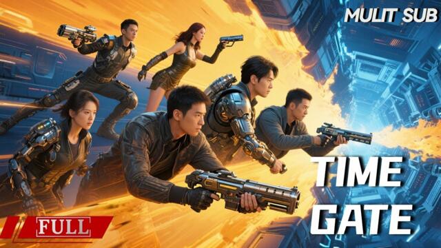 FULL AI消灭全人类，时空送货人打开时空门，拯救人类未来！《时空送货人The Time Gate》动作|科幻 Multi SUB