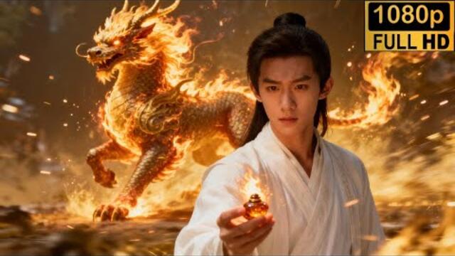 少俠救了神獸一命，獲得靈丹解救妻子🌞 中国电视剧 #武侠 #玄幻 #功夫 #废材 #逆袭  #中国电视剧