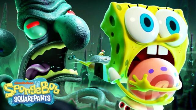 SpongeBob in 3D FULL EPISODE - "Go Fetch!" 🧽 | @SpongeBobOfficial