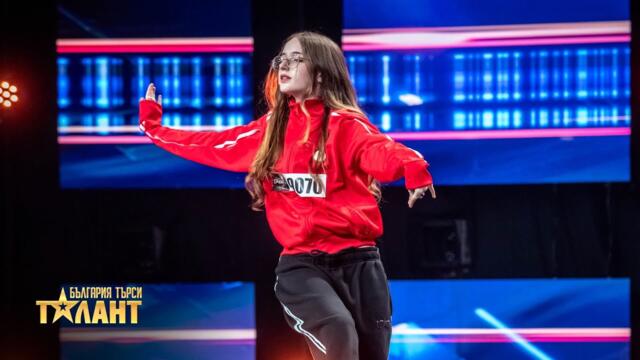 Безупречен попинг танц от Роси Божилова I България търси талант