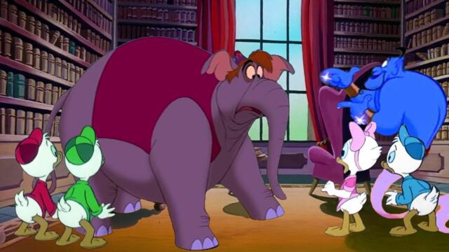When Duck Tales and the Genie met / Disney Crossover