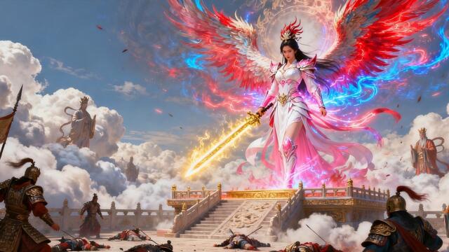 🔥功夫電影！被眾神欺辱的女孩竟是火鳳轉世，一人砍翻神界，救走重傷戰神！⚔️ 功夫 MMA | Kung Fu🔥