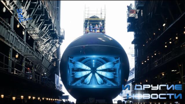 В России спущен на воду носитель шести "Посейдонов". Другие новости.