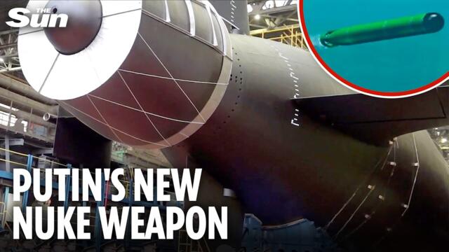 Putin flaunts new nuke submarine capable of firing ‘doomsday’ Poseidon torpedoes