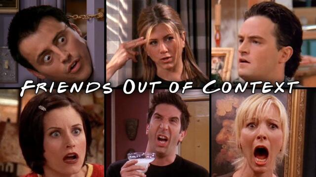 One Line Out of Context from Every Single Episode | Friends