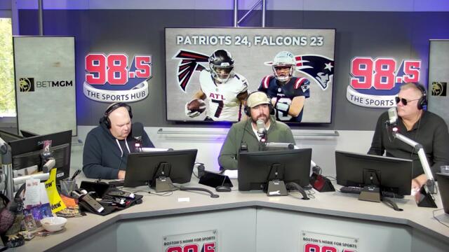 Patriots providing inadequate blocking for Drake Maye