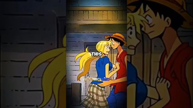 THIS WAS THE ONLY GIRL THAT LUFFY REALLY LIKED! #onepiece #anime #luffy #luffynikanikanomi