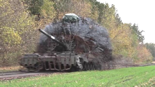 Танки России оснащают защитой Еж