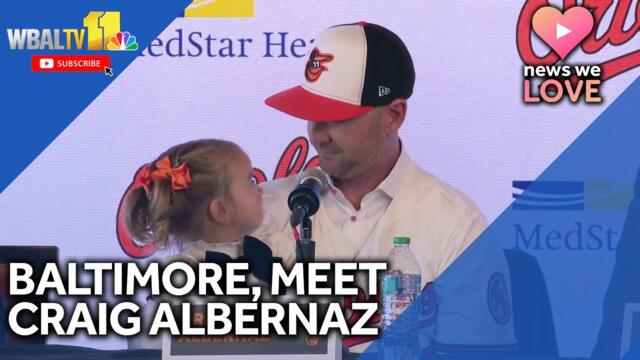 Raw video: Baltimore, meet Craig Albernaz