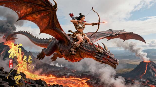 馴龍高手原來是個小女孩！一人一龍一箭與裝備精良的僱傭兵捕龍隊對戰！| 探險動作電影 HD