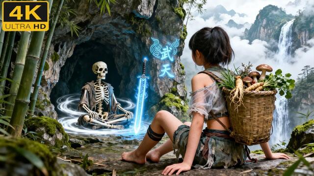 【必看武俠電影】採藥少女掉入深潭，竟因禍得福獲得絕世劍法，逆天改命一統江湖！ #movie #動作 #武俠