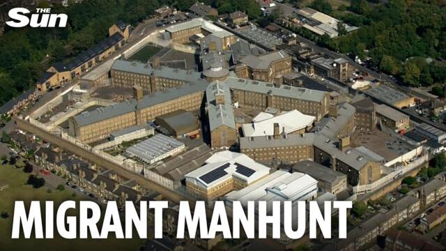 Manhunt for SECOND migrant mistakenly freed from prison - days after sex attacker went free