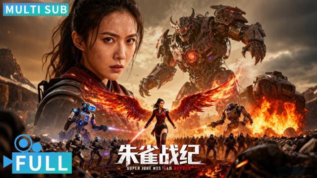 【Multi Sub】《朱雀战纪/The Red Sparrow》超级女英雄血战机械巨怪 决斗人工智能军队末日之战致命来袭丨#电影 #腾讯视频 #动作电影