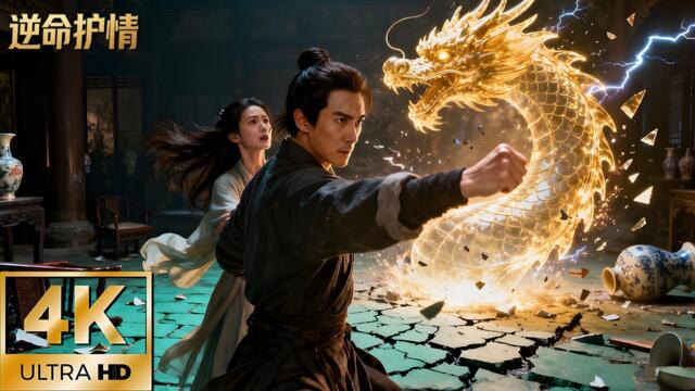 His Powerful Martial Arts Impress the Goddess and Spark a Sweet Romance！|#movie #kungfu #love