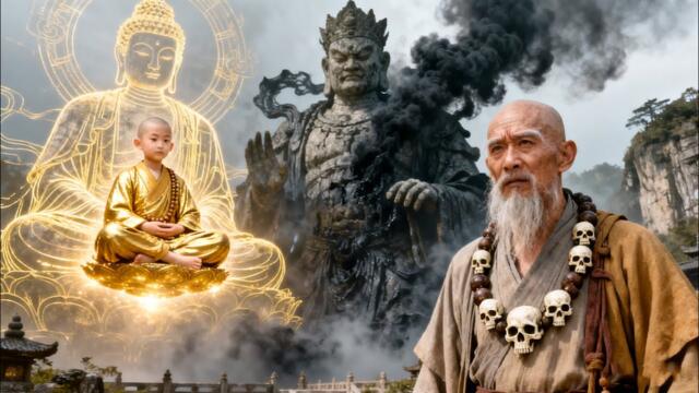 【武俠電影】妖僧武功高強瞧不起小和尚，豈料小和尚是佛祖轉世，完虐妖僧。