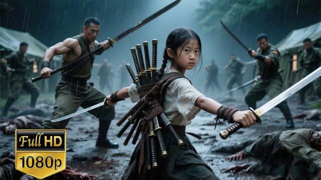 Family massacred on her 8th birthday - girl trained 20 years, became super agent for revenge！#功夫