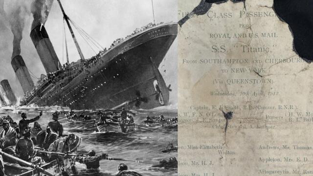 Only Copy Of Titanic First Class Passenger List Found In Canvas Bag