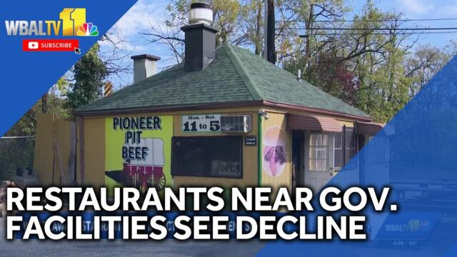 Businesses near government facilities reeling from shutdown