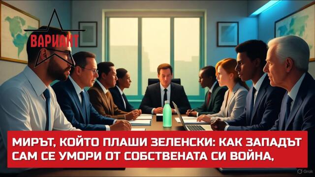 МИРЪТ, КОЙТО ПЛАШИ ЗЕЛЕНСКИ: КАК ЗАПАДЪТ САМ СЕ УМОРИ ОТ СОБСТВЕНАТА СИ ВОЙНА,  Вариант #688