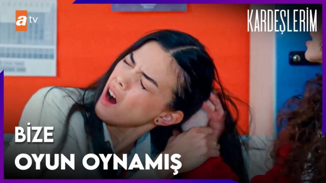 Asiye, Yasmin'in saçına yapıştı - Kardeşlerim