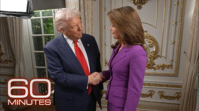 President Donald Trump's extended 60 Minutes interview