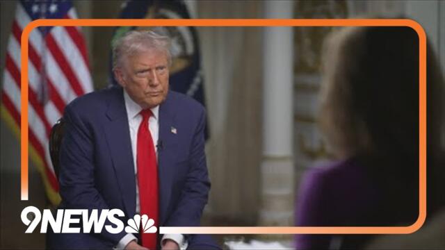 President Trump does first '60 Minutes' interview since 2020