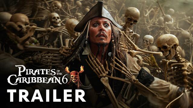 Pirates of the Caribbean 6 (2025) - First Trailer | Johnny Depp, Angelina Jolie