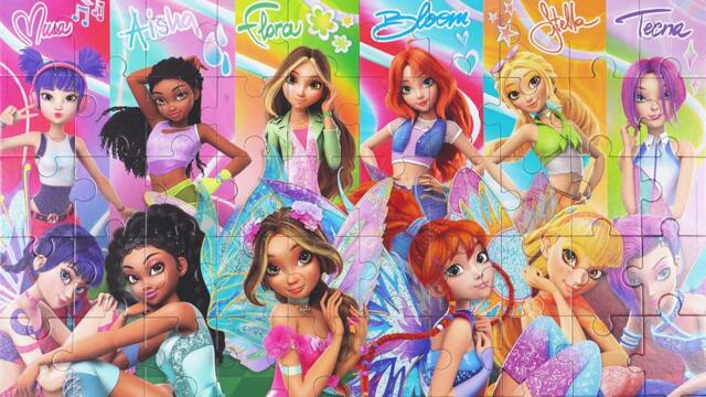 Vamos Brincar Juntos! 🧩 Montando o Quebra-Cabeça Mágico do Winx Club: A Magia Está de Volta
