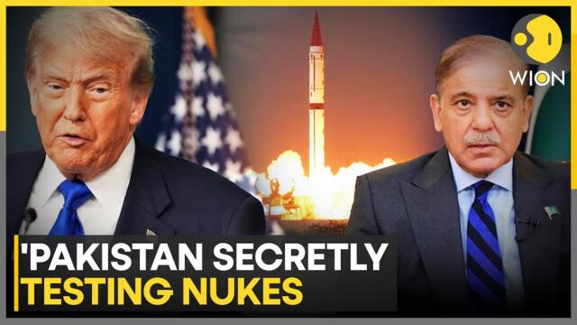 U.S. President Donald Trump Says Pakistan, China, Russia Conducting Secret Nuke Tests | WION