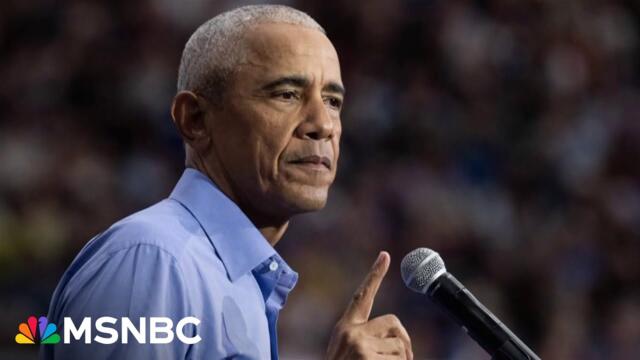 Fmr. President Obama comes out swinging against Donald Trump ahead of NJ and VA elections 