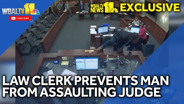Officials charge man with assault for trying to attack judge