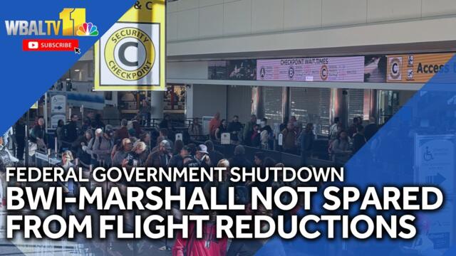 FAA reducing flights at dozens of airports, including BWI-Marshall