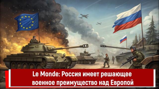 Le Monde: Россия имеет решающее военное преимущество над Европой